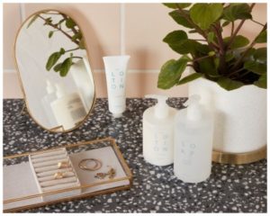 Spülmittel, Handseife und Handcreme von Hübsch