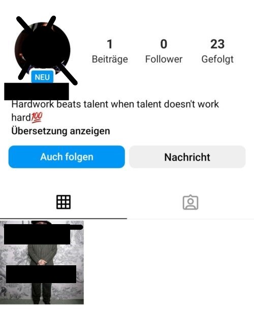 Johnny Depp Fake Instagram