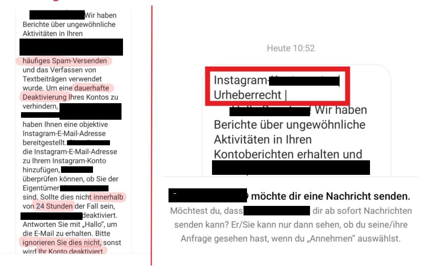 Konto_Urheberrecht_Instagram_Fake