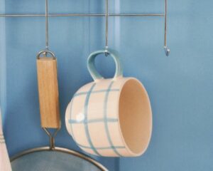 Herbstdekoration 2024 von Søstrene Grene, blau und sanft