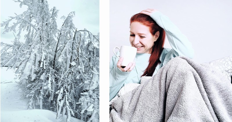 Winter und Tee