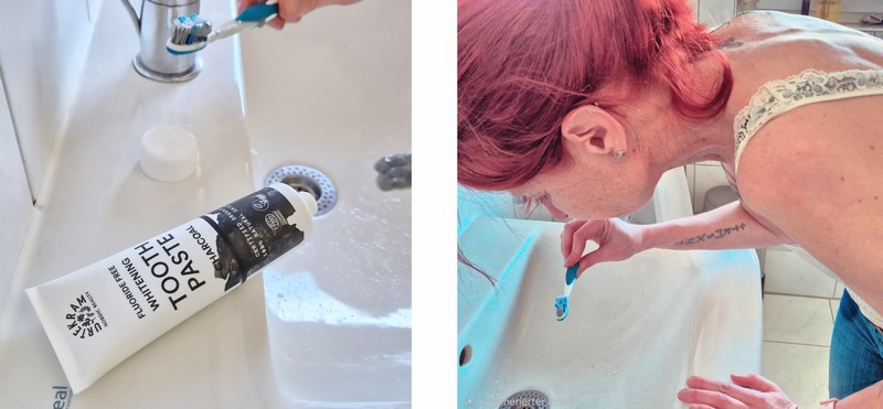 Achtsam Zähneputzen Urtekram Zahncreme